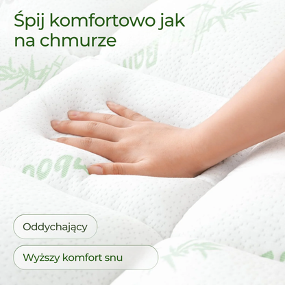 Głęboki Sen™ - materac nawierzchniowy z włókna bambusowego